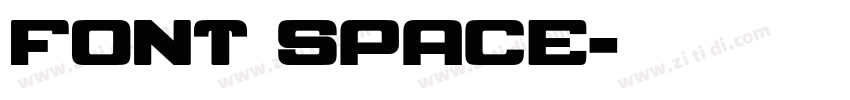 Font Space字体转换